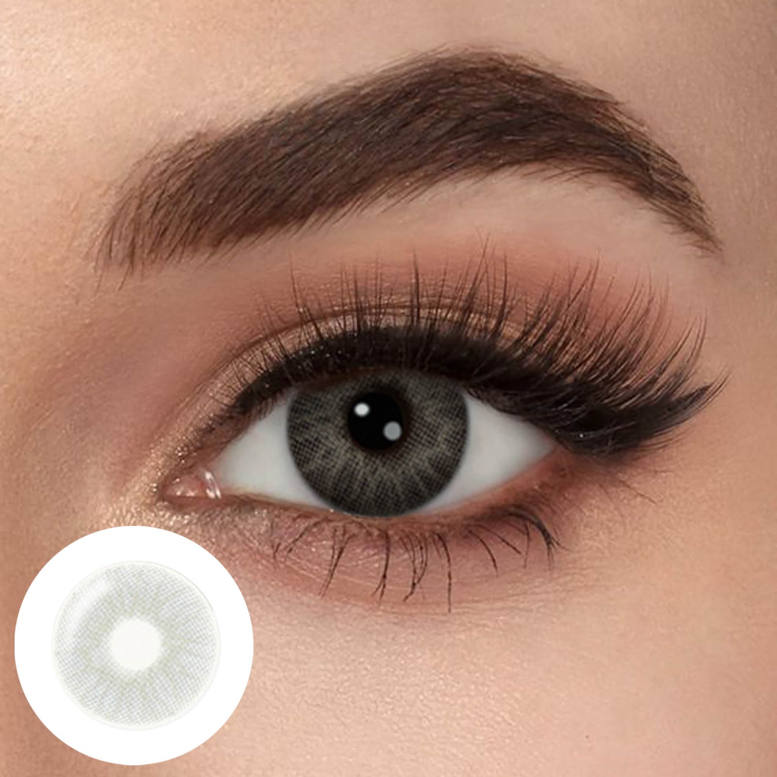 Contact Lens Case 2024 1ml Party Eyes Unique Color Lay A Finger On